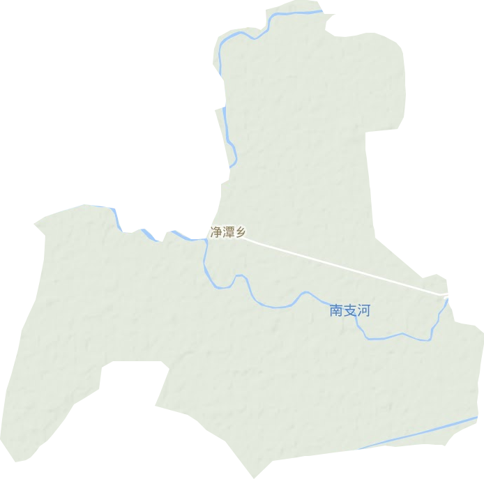 凈潭鄉(xiāng)地形圖
