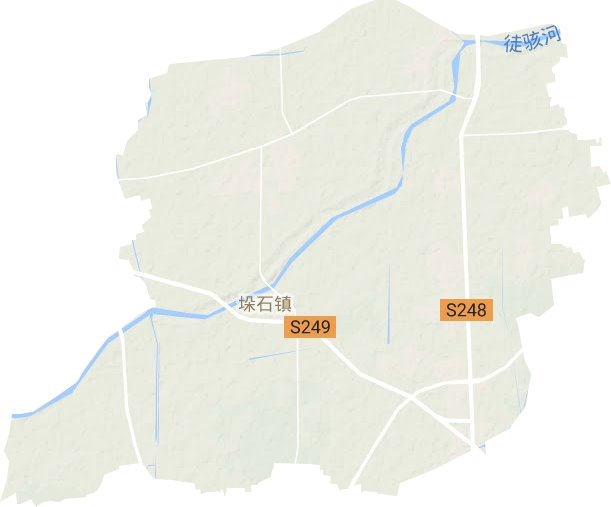 垛石鎮地形圖