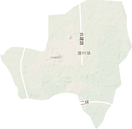唐村鎮(zhèn)地形圖