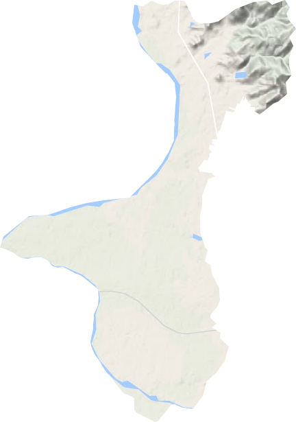 房村鎮(zhèn)地形圖