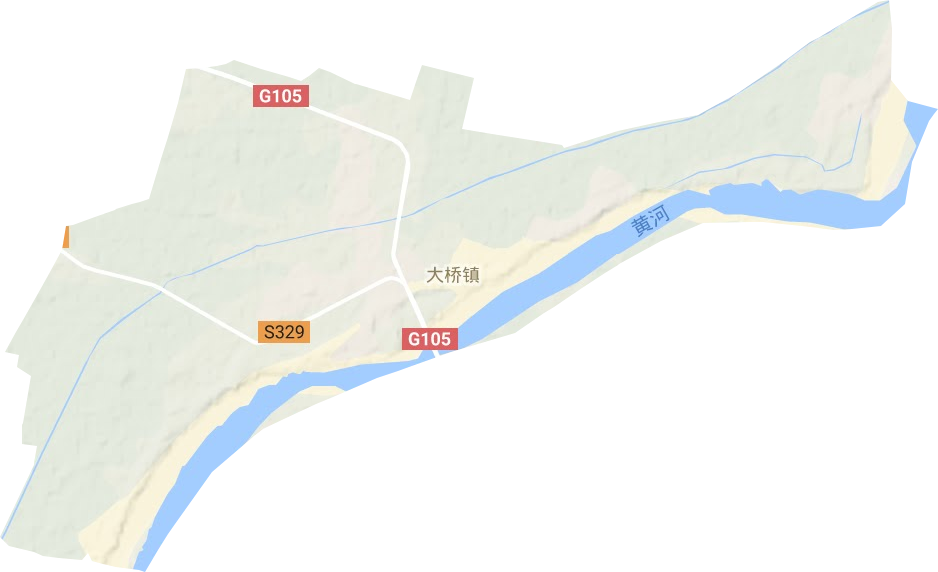 大橋鎮地形圖