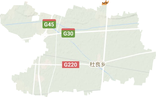 杜良鄉(xiāng)地形圖