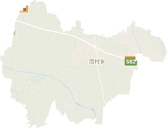 范村鄉(xiāng)地形圖