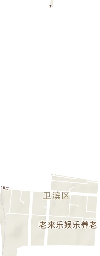 健康路街道地形圖