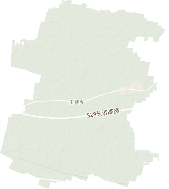 王樓鄉(xiāng)地形圖