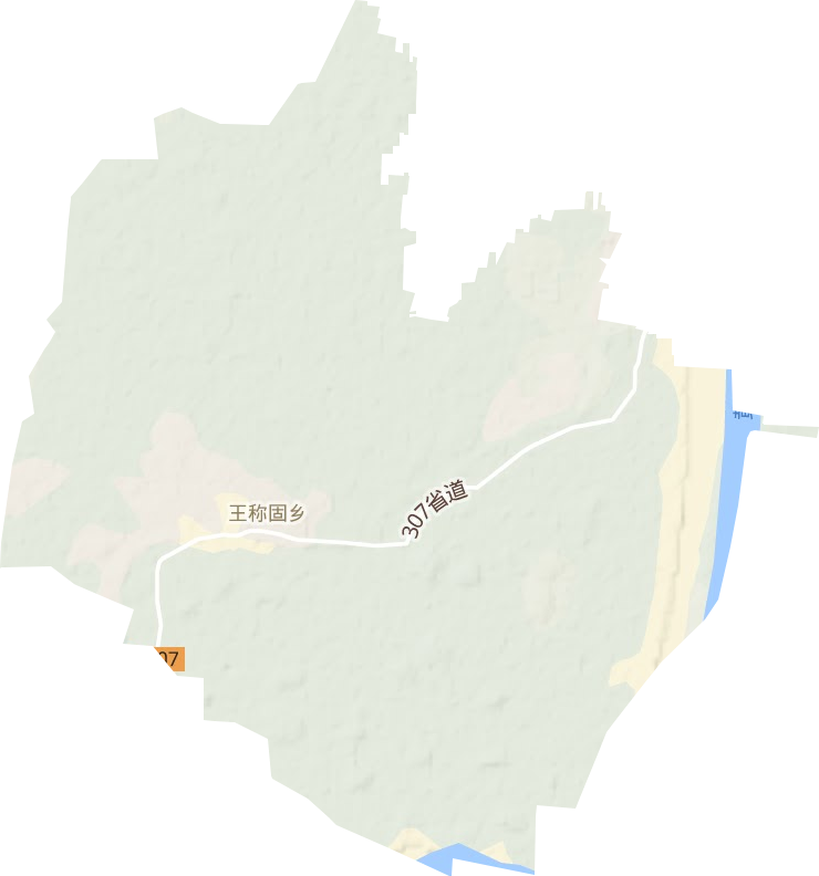 濮陽縣王稱固鄉地形圖