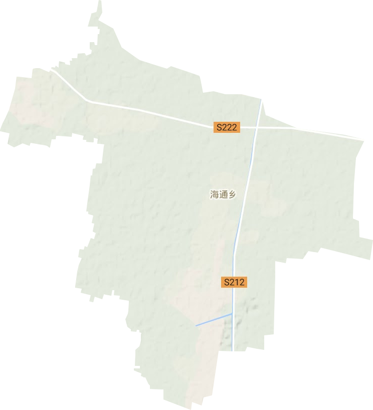 濮陽縣海通鄉(xiāng)地形圖