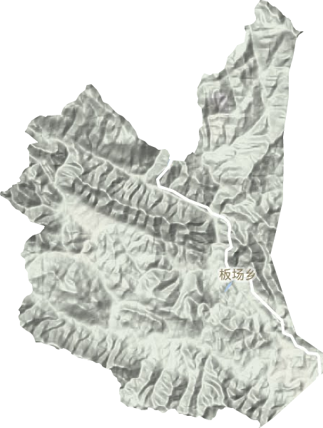 板場鄉地形圖