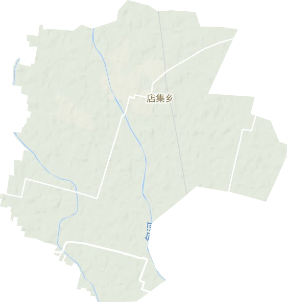 店集鄉(xiāng)地形圖