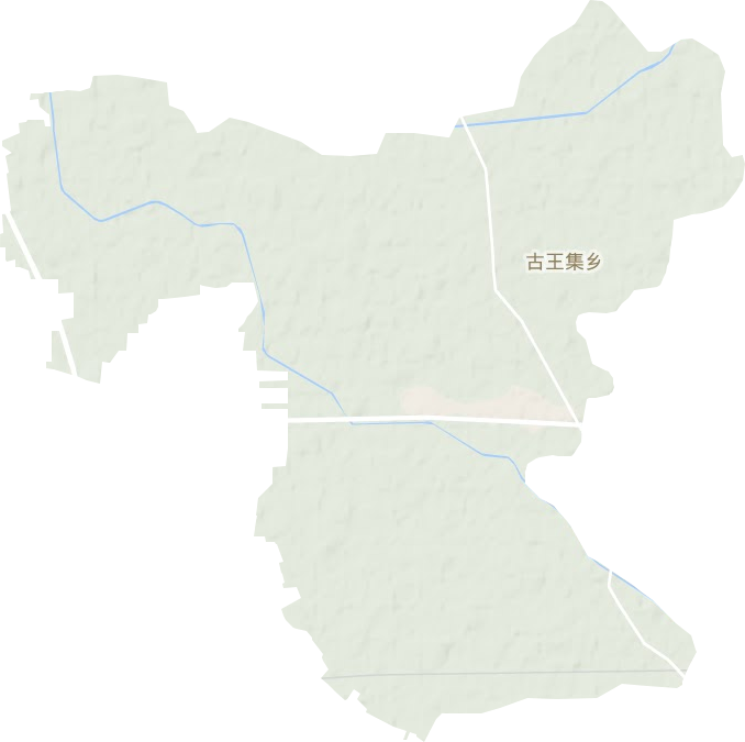 古王集鄉地形圖