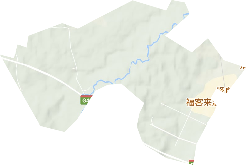 信陽國際家居產業小鎮地形圖