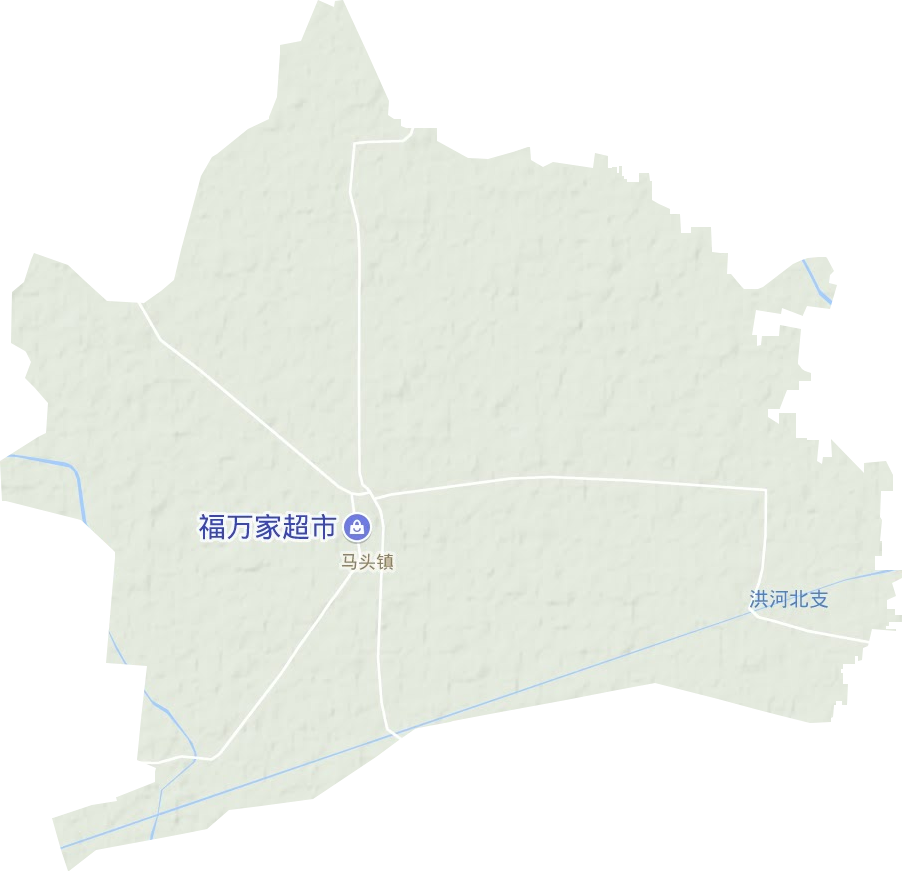 馬頭鎮地形圖