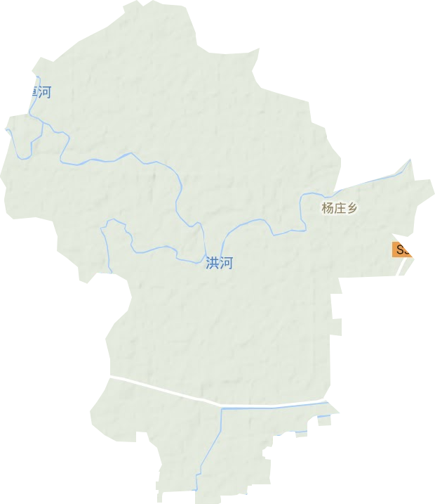 楊莊鄉地形圖