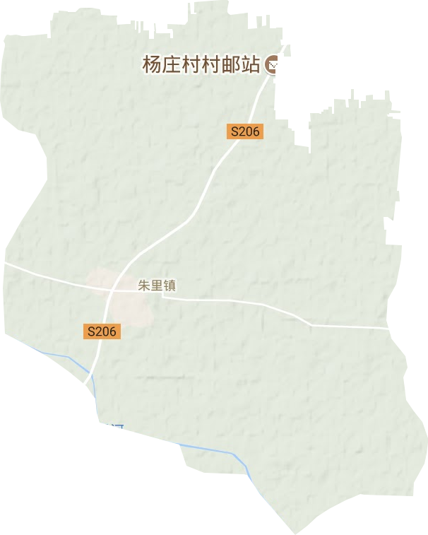 朱里鎮地形圖