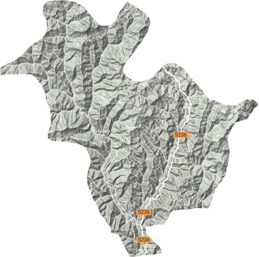 雙臺鄉(xiāng)地形圖