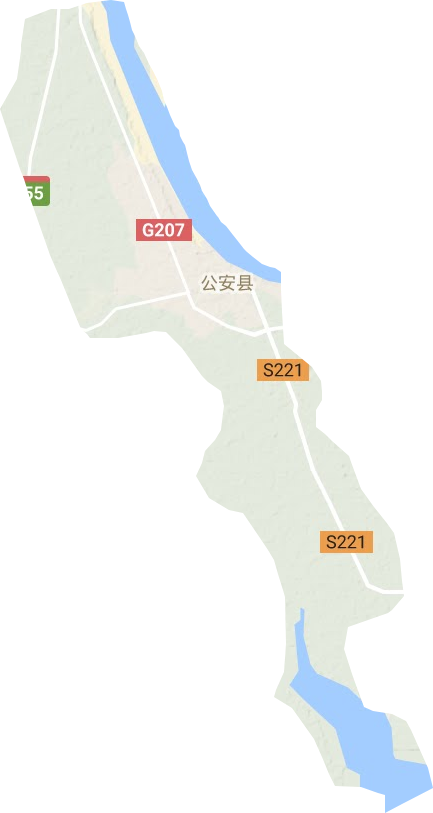 斗湖堤鎮地形圖