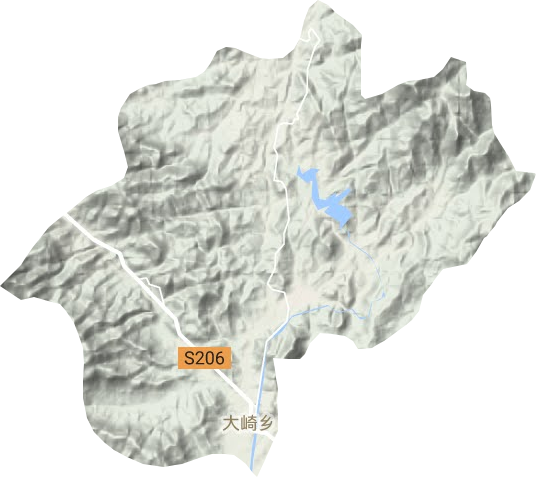 大崎鄉地形圖