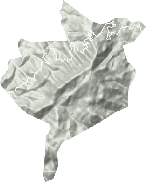 薄刀峰林場地形圖