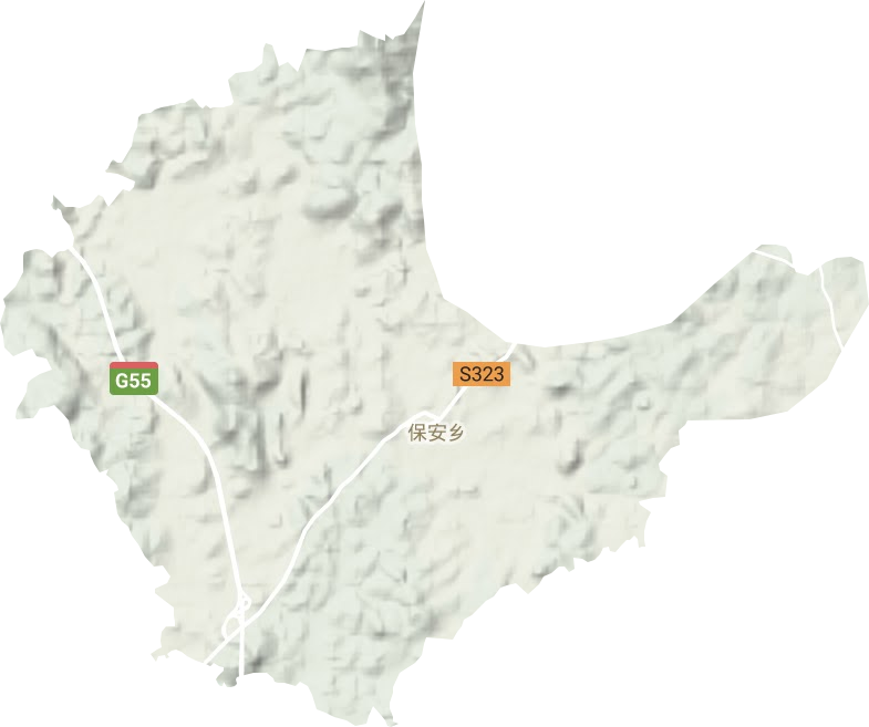 保安鄉地形圖