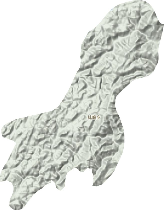 林峰鄉地形圖