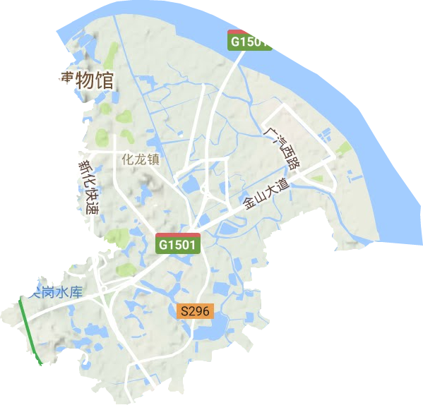 化龍鎮地形圖