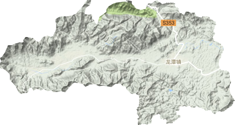 龍潭鎮地形圖