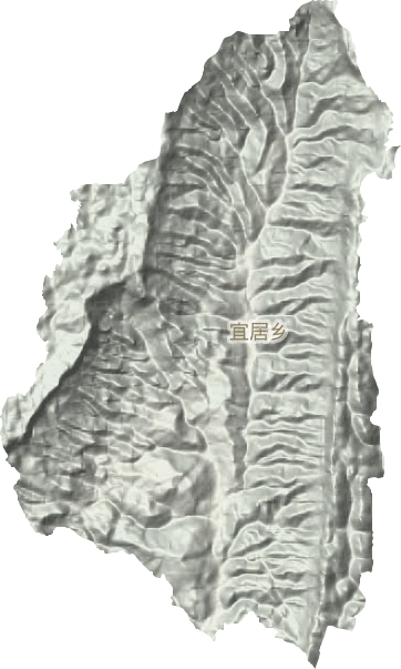 宜居鄉(xiāng)地形圖