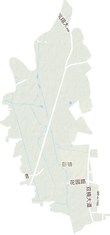 彭鎮地形圖
