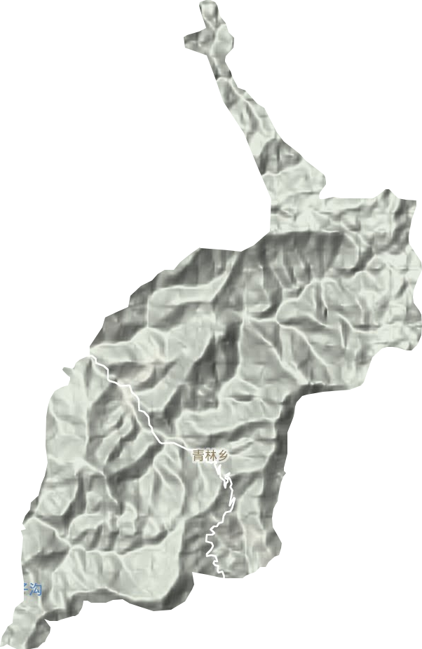 青林鄉地形圖