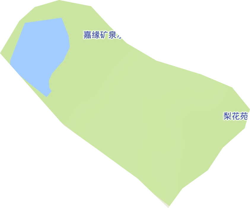 蒼溪縣良種場地形圖