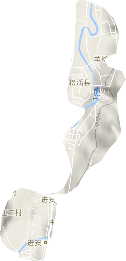 進(jìn)安鎮(zhèn)地形圖