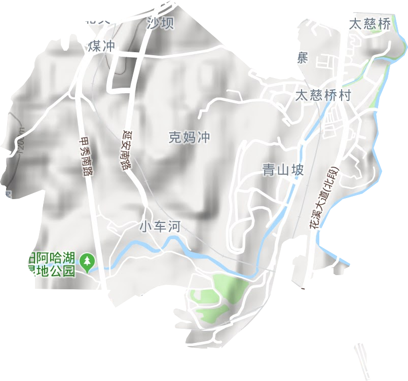太慈社區服務中心地形圖