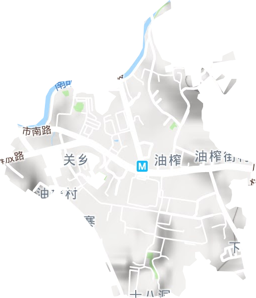 油榨社區服務中心地形圖