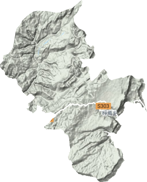 桴?鄉地形圖