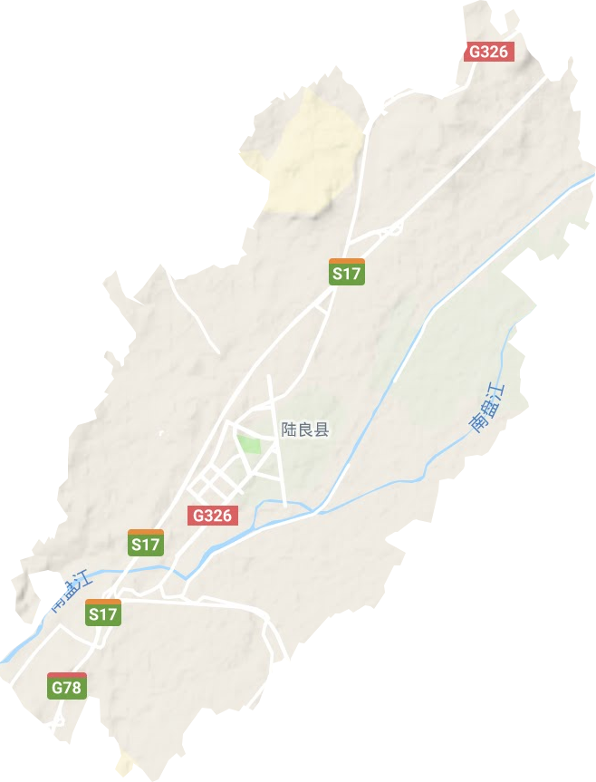 中樞鎮地形圖