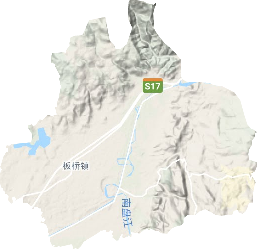 板橋鎮地形圖