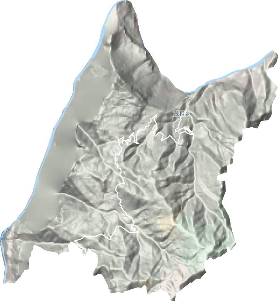茂租鎮(zhèn)地形圖