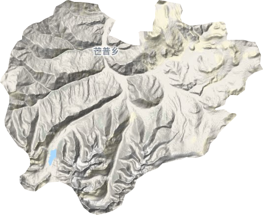 芒普鄉地形圖