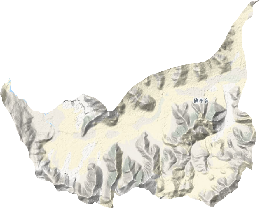 確布鄉地形圖