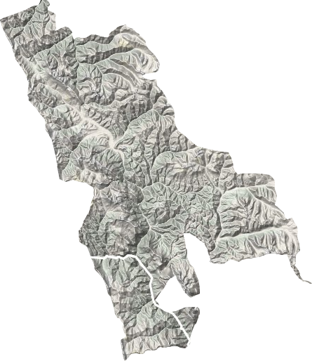 拉多鄉地形圖