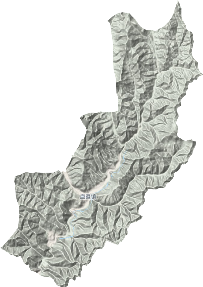 唐藏鎮地形圖