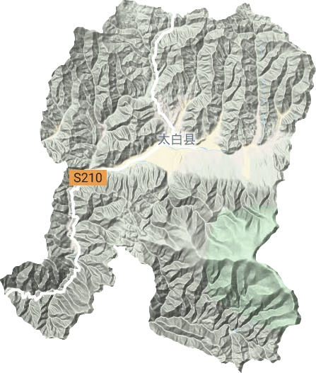 咀頭鎮(zhèn)地形圖