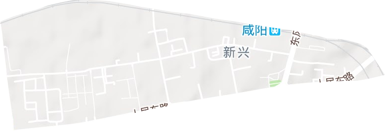 新興街道地形圖