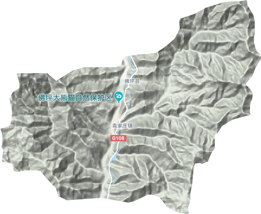 東岳殿鄉地形圖