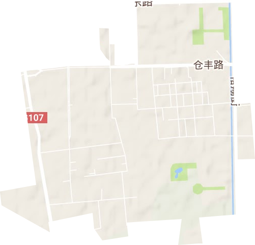 裕翔街道地形圖