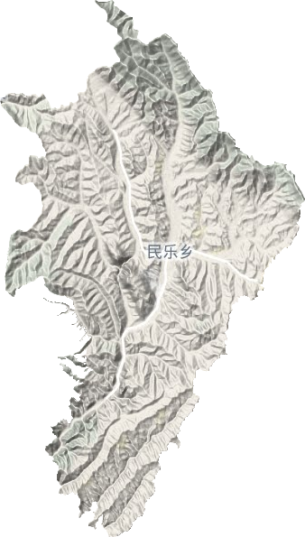 民樂鄉(xiāng)地形圖