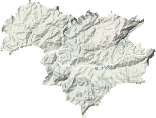 草灘鄉地形圖