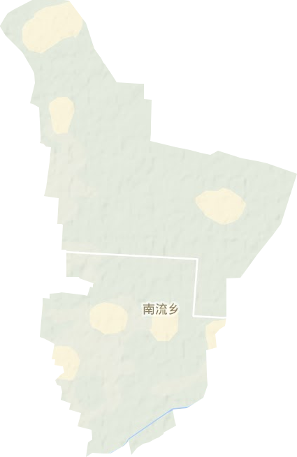 南流鄉地形圖