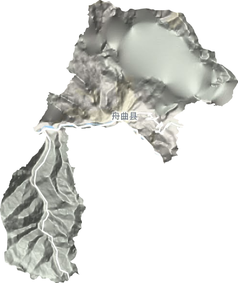 城關鎮地形圖