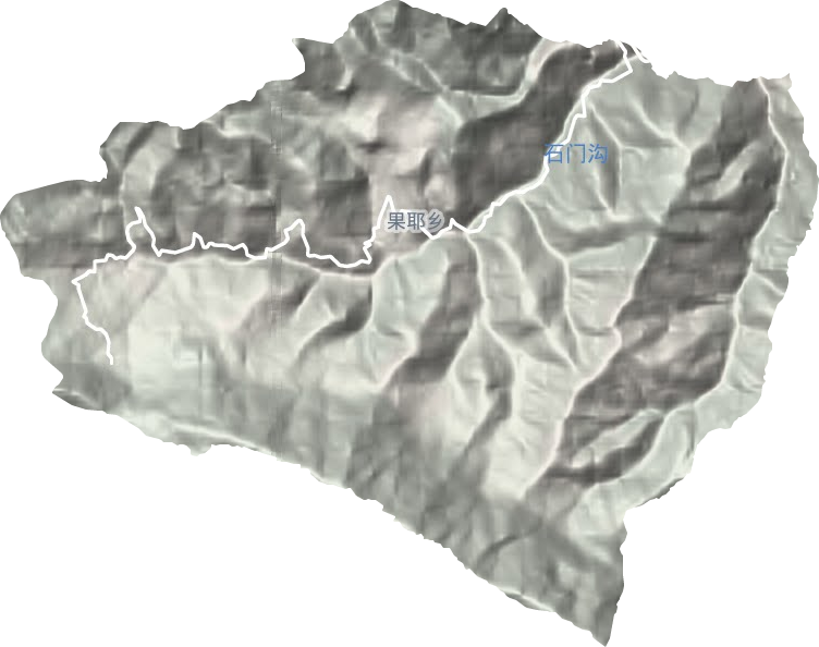 果耶鄉地形圖